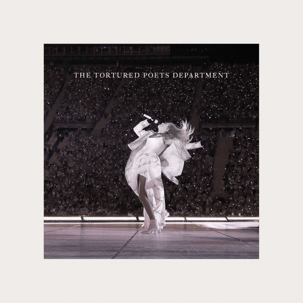 Taylor Swift — THE TORTURED POETS DEPARTMENT  TS The Eras Tour Setlist, vinyl LP album cover