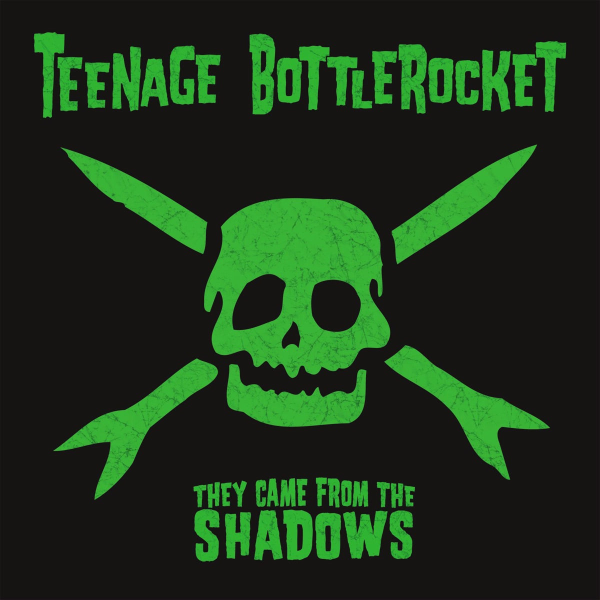 Teenage Bottlerocket — They Came from the Shadows, vinyl LP album cover