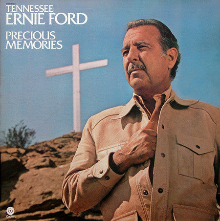 Tennessee Ernie Ford — Precious Memories, vinyl LP album cover