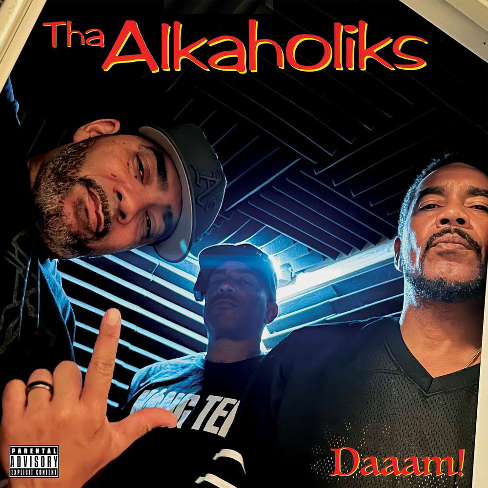 Tha Alkaholiks — Daaam!, vinyl LP album cover