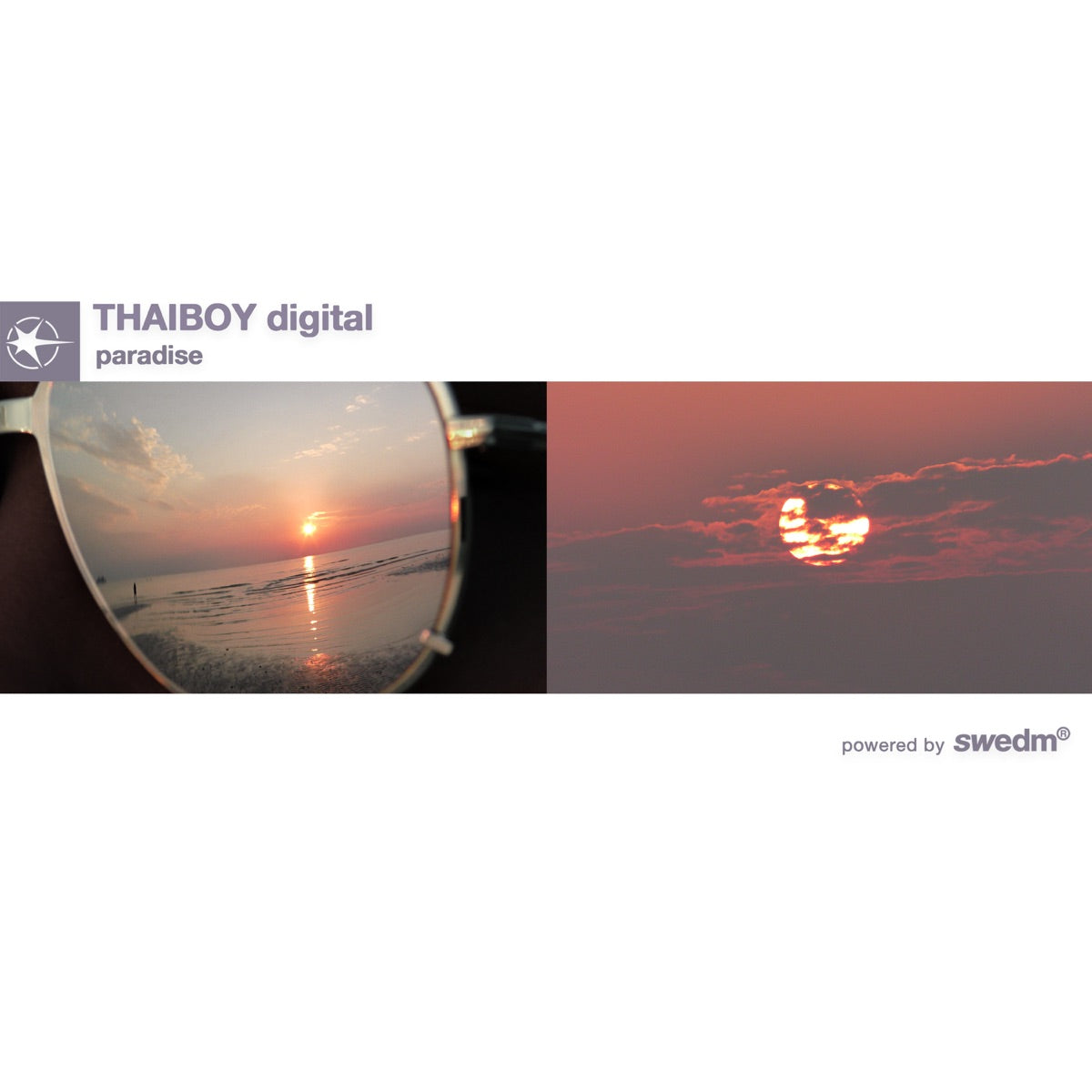 Thaiboy Digital & swedm® — Paradise, vinyl LP album cover