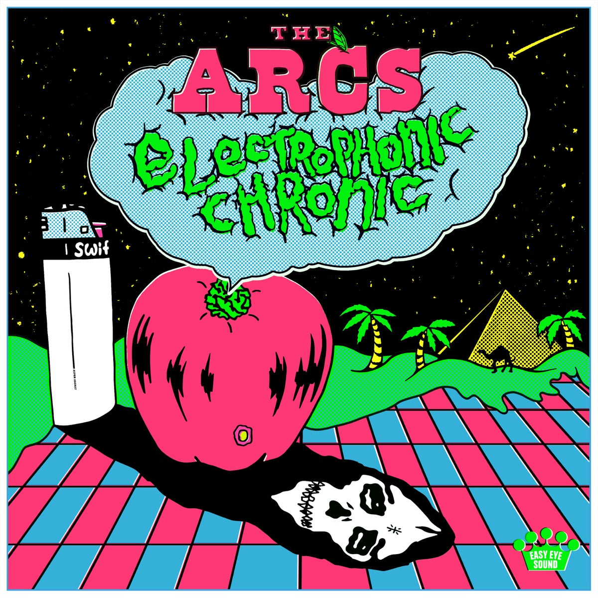 The Arcs — Electrophonic Chronic, vinyl LP album cover