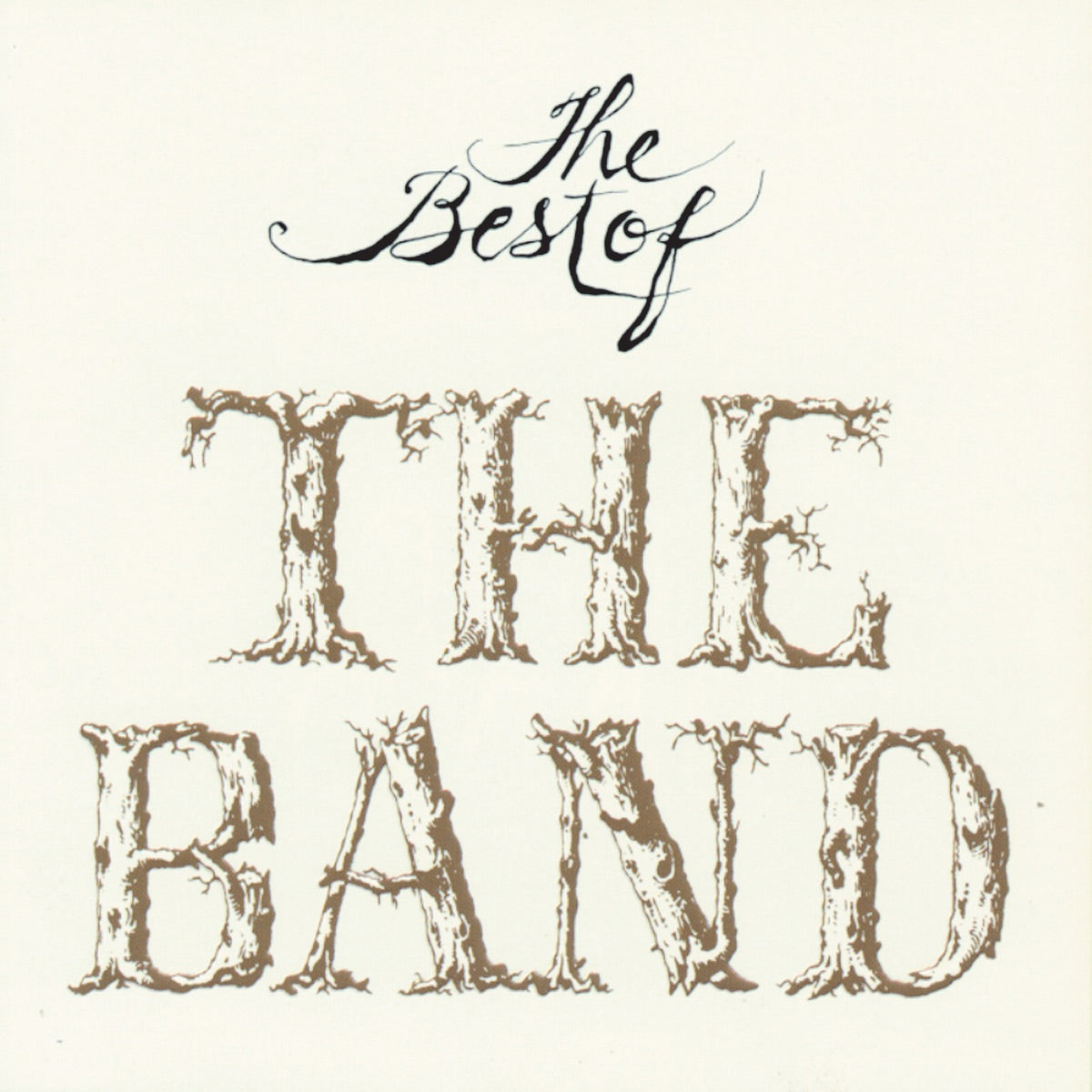 The Band — The Best of The Band, vinyl LP album cover