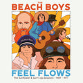The Beach Boys — "Feel Flows" The Sunflower & Surf’s Up Sessions 1969-1971 (Super Deluxe), vinyl LP album cover