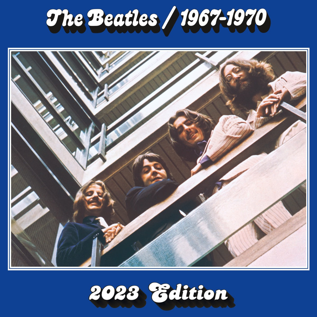 The Beatles — The Beatles 1967–1970 (2023 Edition) [The Blue Album], vinyl LP album cover