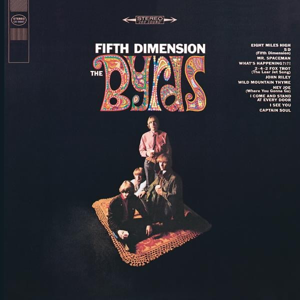 The Byrds — Fifth Dimension (Bonus Track Version), vinyl LP album cover