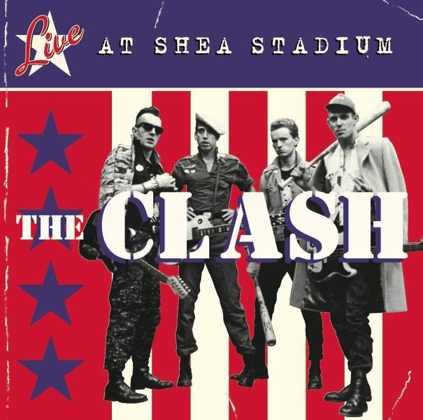 The Clash — Live At Shea Stadium, vinyl LP album cover