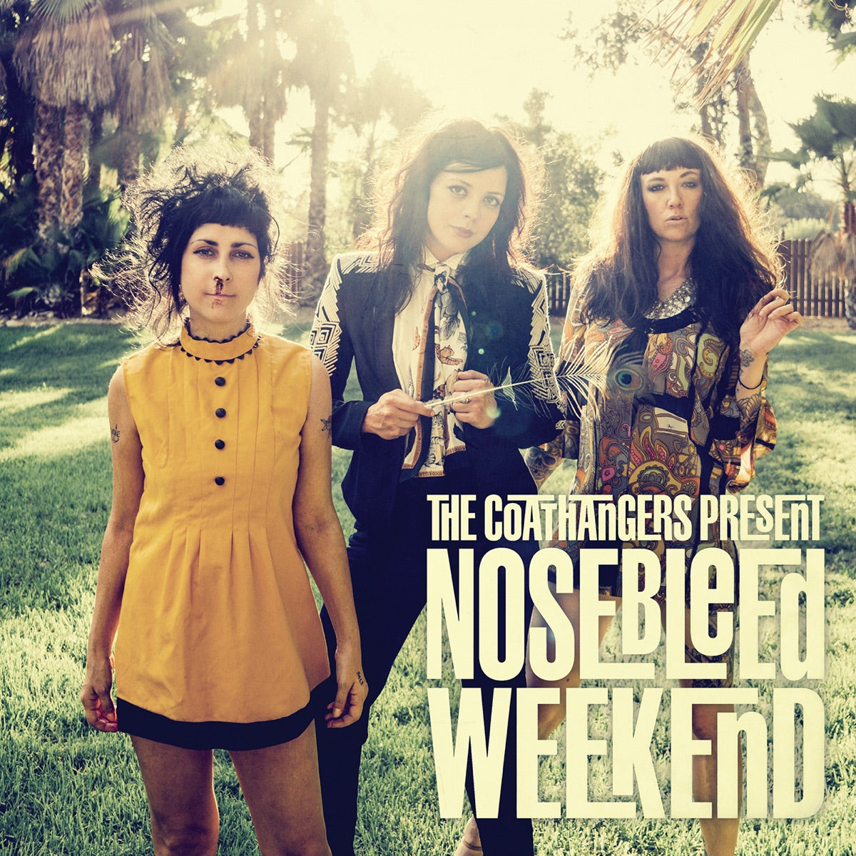 The Coathangers — Nosebleed Weekend, vinyl LP album cover