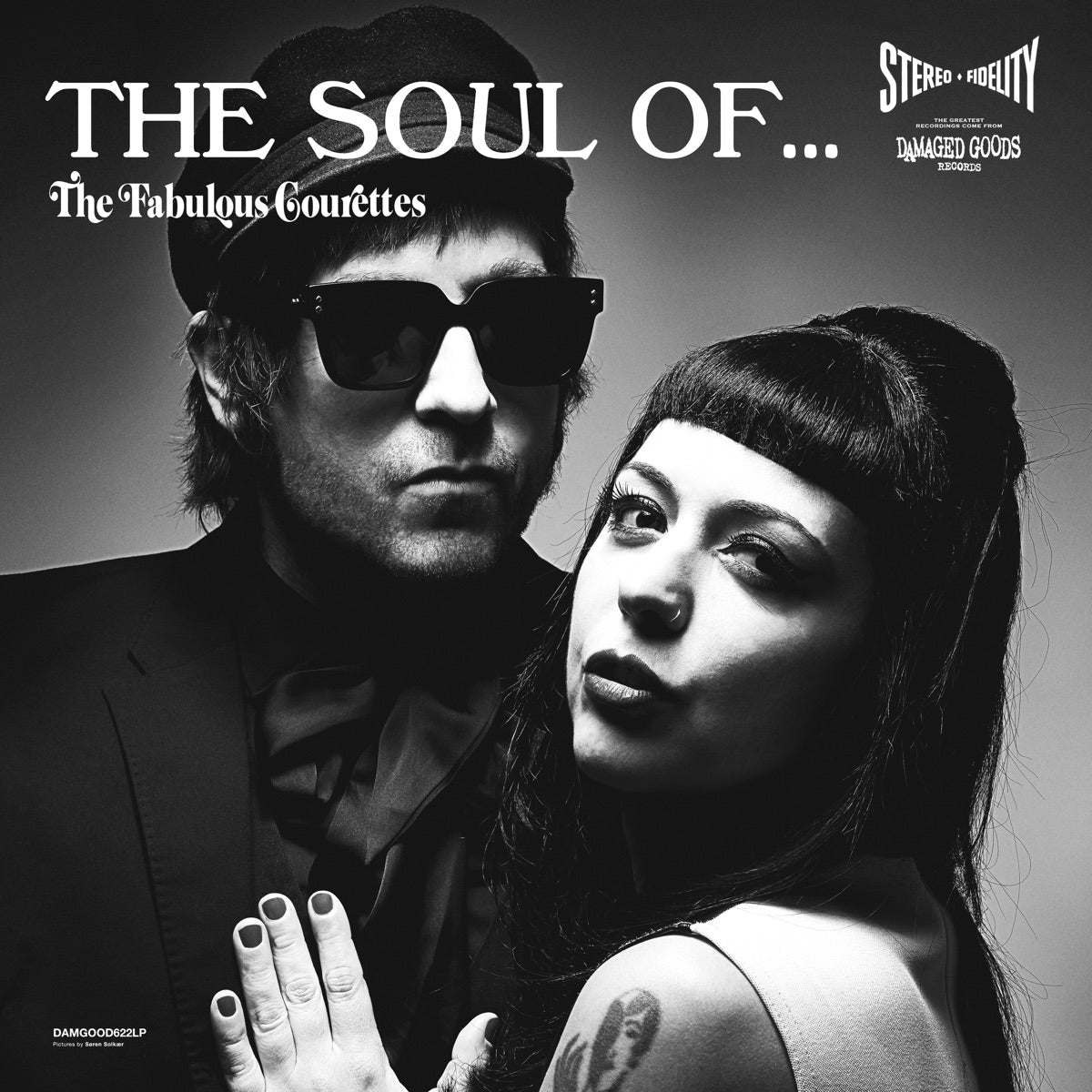 The Courettes — The Soul of... The Fabulous Courettes, vinyl LP album cover