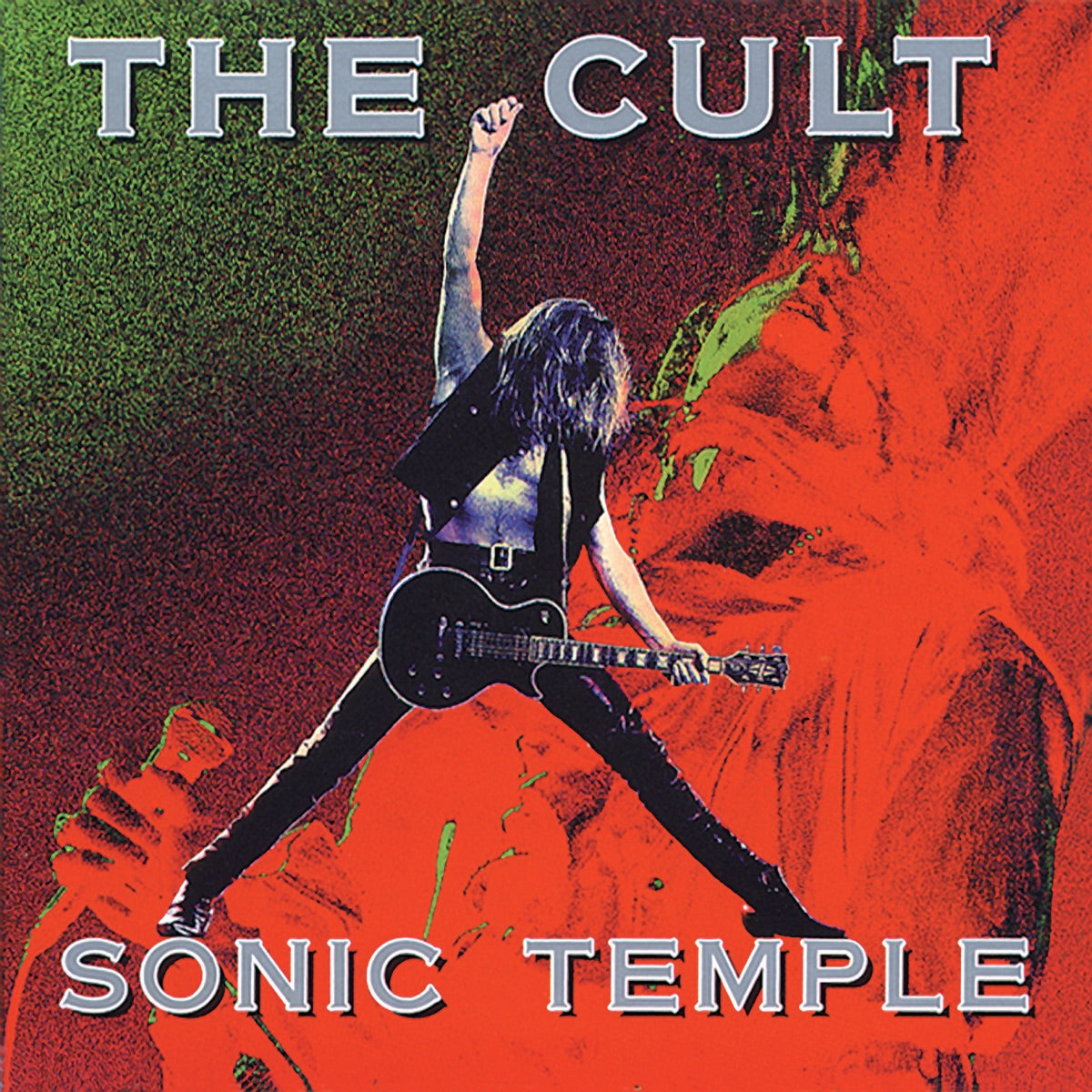 The Cult — Sonic Temple, vinyl LP album cover