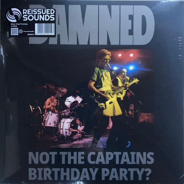 The Damned — Not The Captain's Birthday Party?, vinyl LP album cover