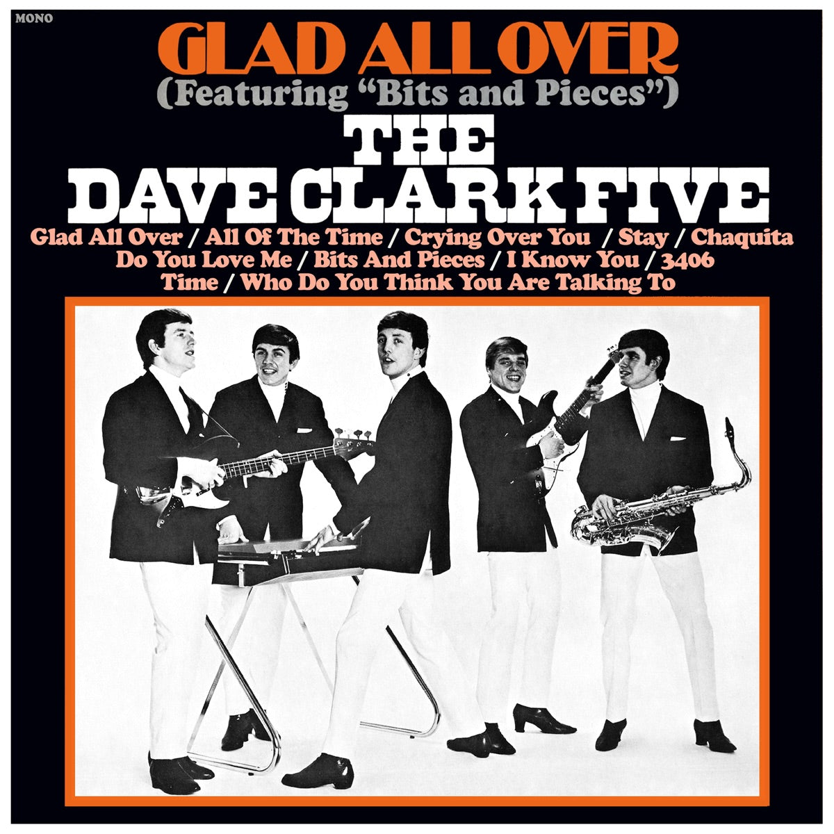 The Dave Clark Five — Glad All Over (2019 Remaster), 7-inch vinyl single album cover