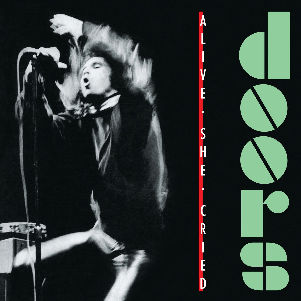 The Doors — Alive, She Cried, vinyl LP album cover