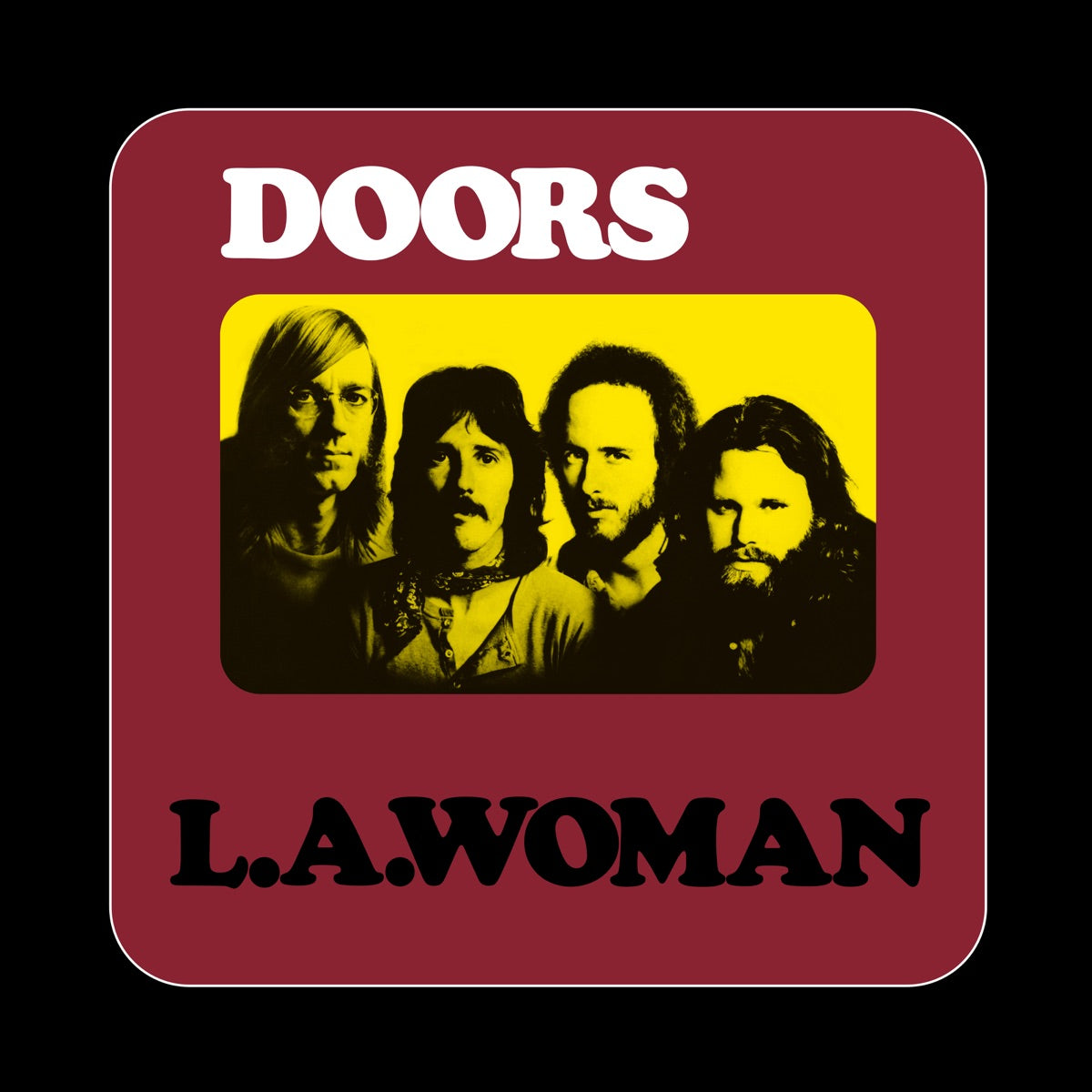 The Doors — L.A. Woman, vinyl LP album cover