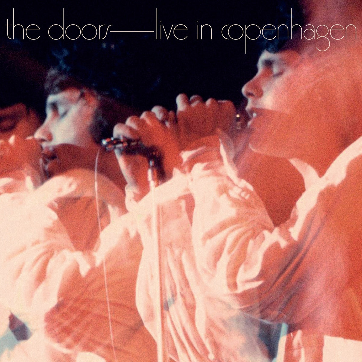 The Doors — Live in Copenhagen, vinyl LP album cover