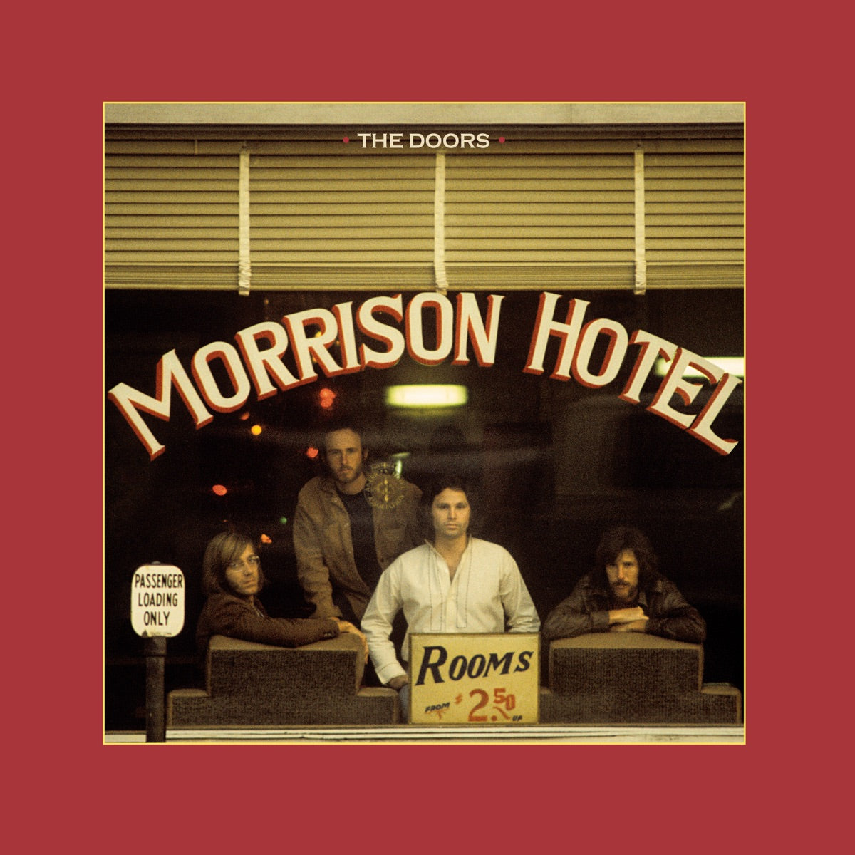 The Doors — Morrison Hotel, vinyl LP album cover