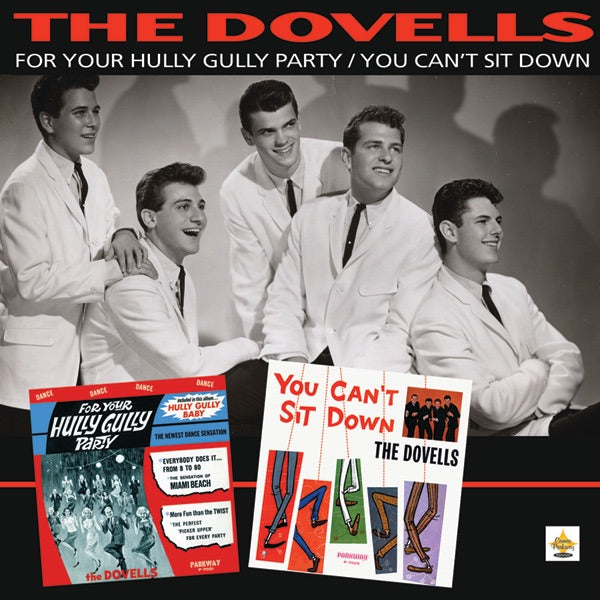 The Dovells — For Your Hully Gully Party / You Can't Sit Down, vinyl LP album cover