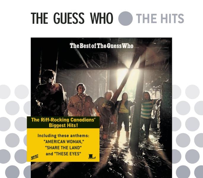 The Guess Who — The Best of the Guess Who, vinyl LP album cover