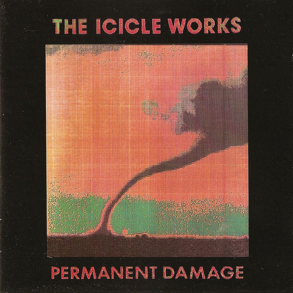 The Icicle Works — Permanent Damage, vinyl LP album cover