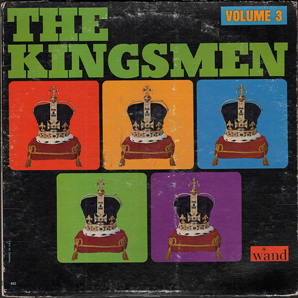 The Kingsmen — The Kingsmen, Volume 3, vinyl LP album cover