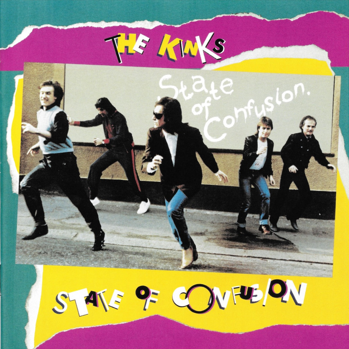 The Kinks — State of Confusion, 7-inch vinyl single album cover