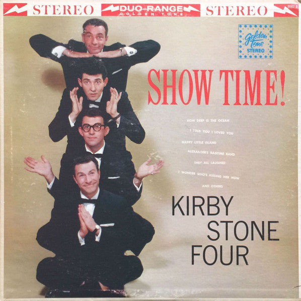 The Kirby Stone Four — Show Time!, vinyl LP album cover