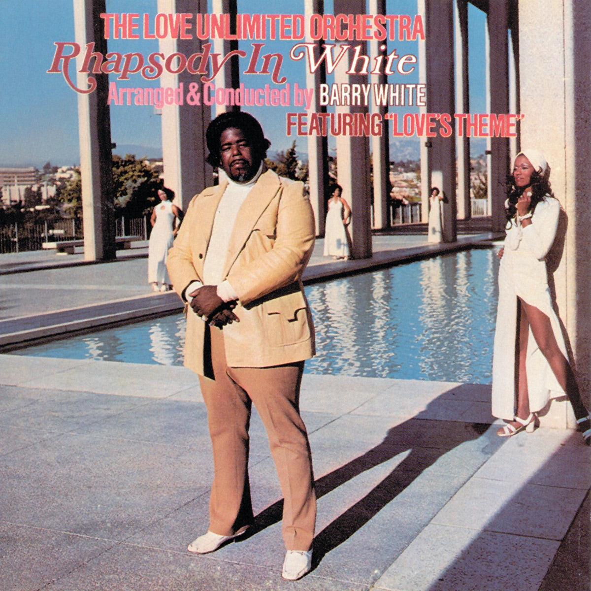 The Love Unlimited Orchestra — Rhapsody In White, vinyl LP album cover