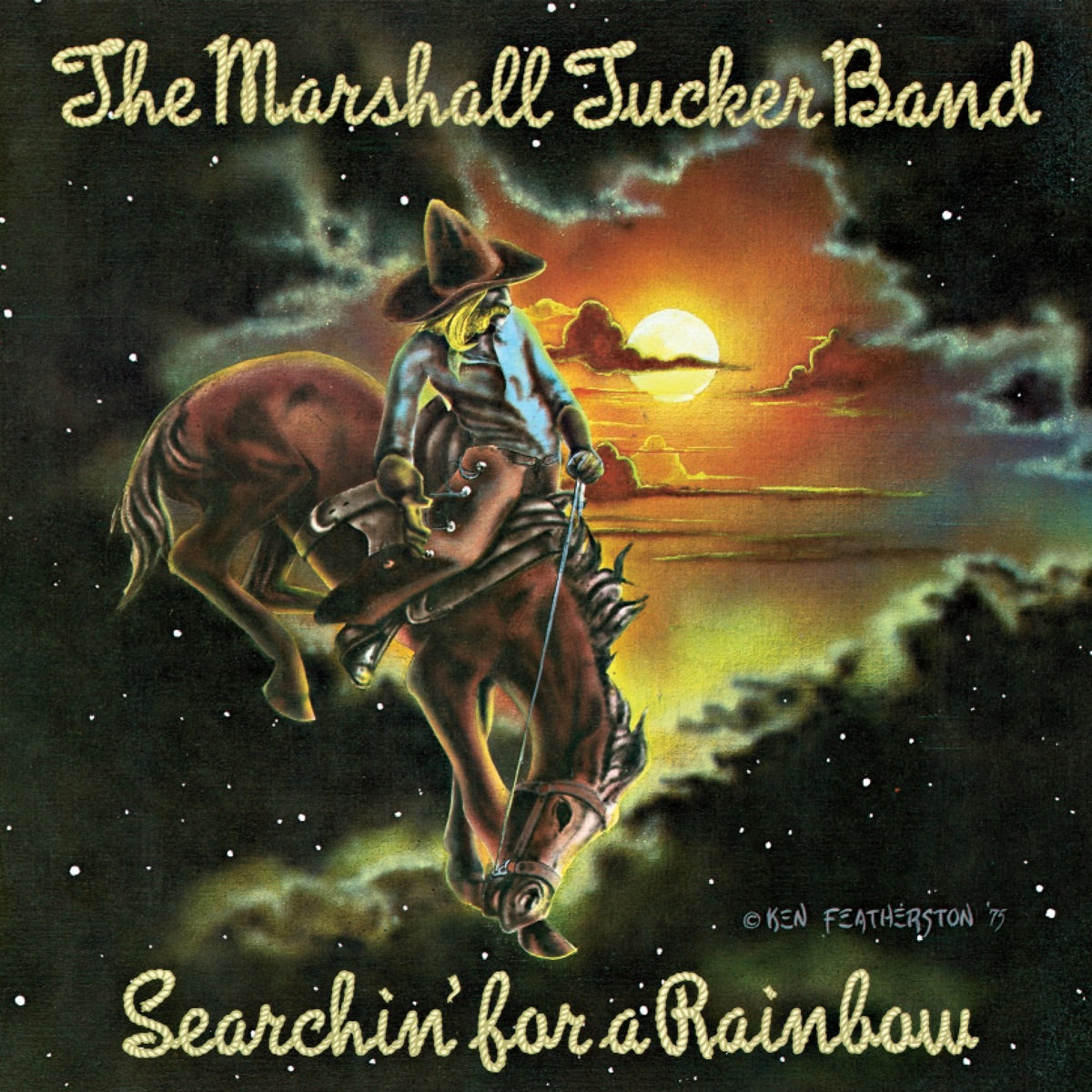 The Marshall Tucker Band — Searchin' for a Rainbow, vinyl LP album cover