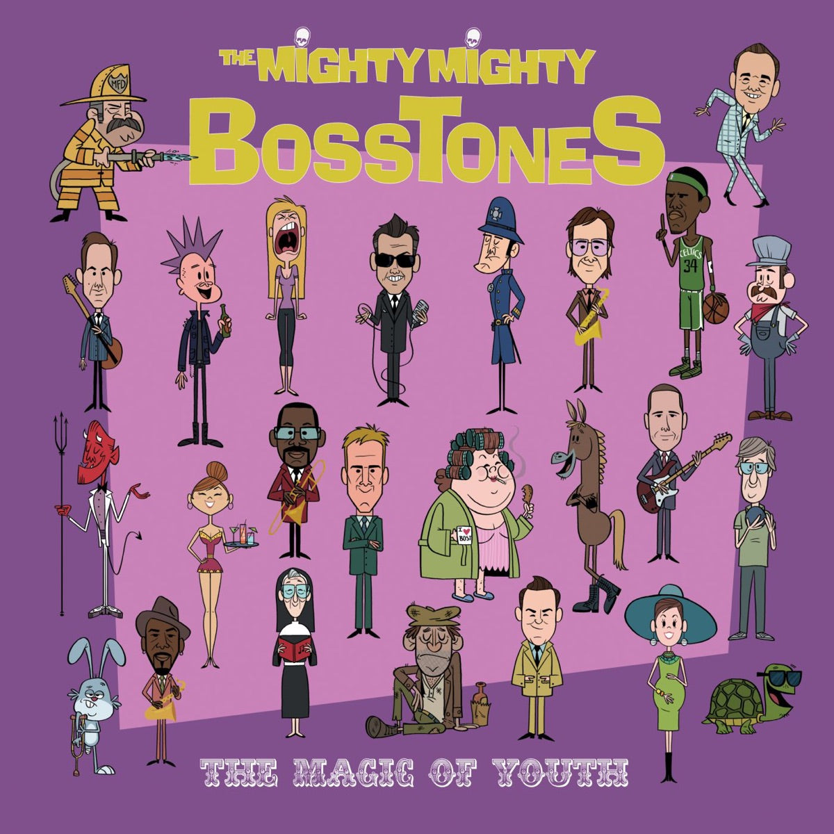 The Mighty Mighty Bosstones — The Magic of Youth, vinyl LP album cover