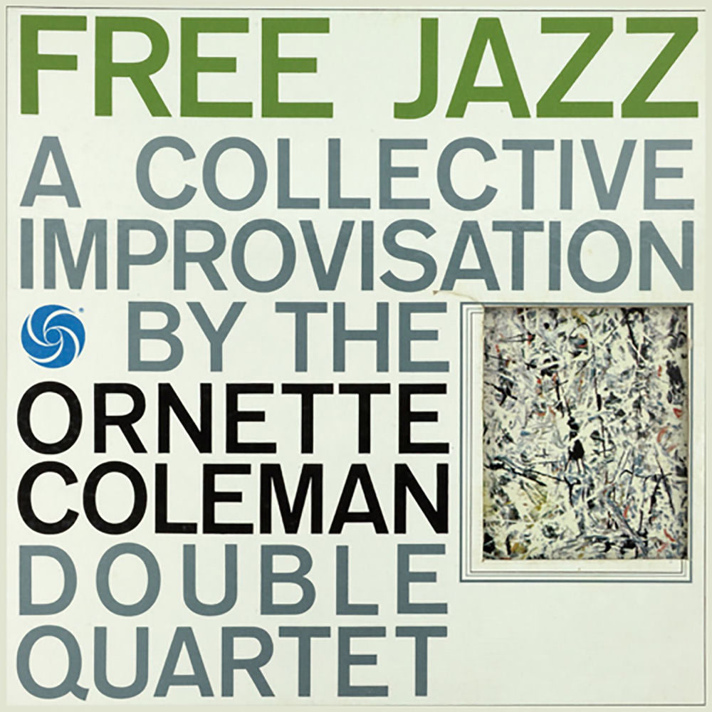The Ornette Coleman Double Quartet — Free Jazz, vinyl LP album cover