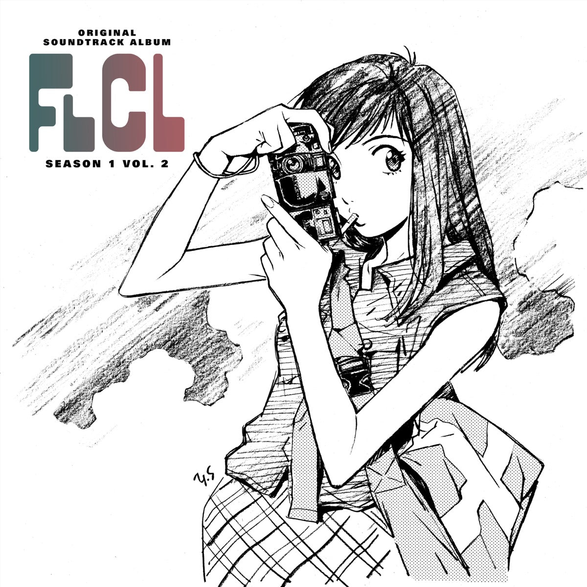 the pillows — FLCL Season 1 Vol. 2 (Original Soundtrack), vinyl LP album cover