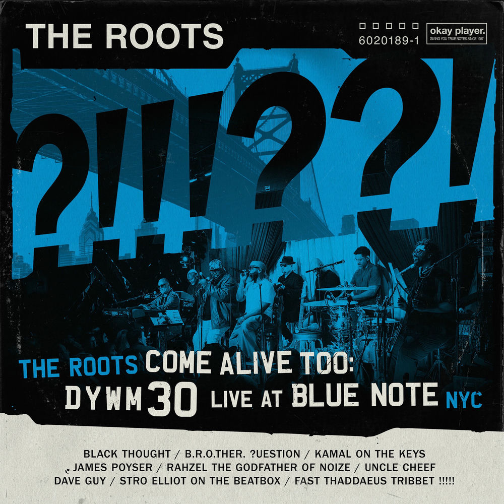 The Roots — The Roots Come Alive Too: DYWM30 Live at Blue Note NYC, vinyl LP album cover