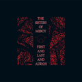 The Sisters of Mercy — First and Last and Always, vinyl LP album cover