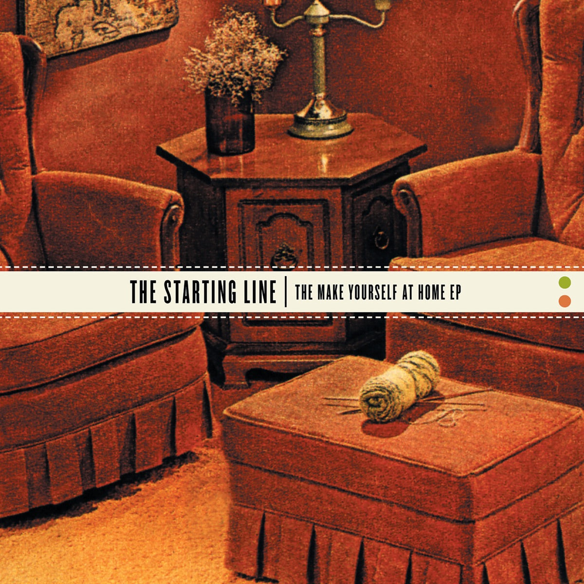 The Starting Line — The Make Yourself At Home - EP, vinyl LP album cover