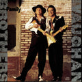 The Vaughan Brothers — Family Style, vinyl LP album cover