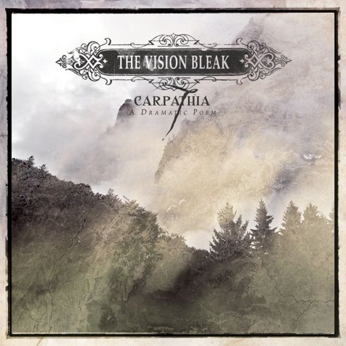 The Vision Bleak — Carpathia, vinyl LP album cover