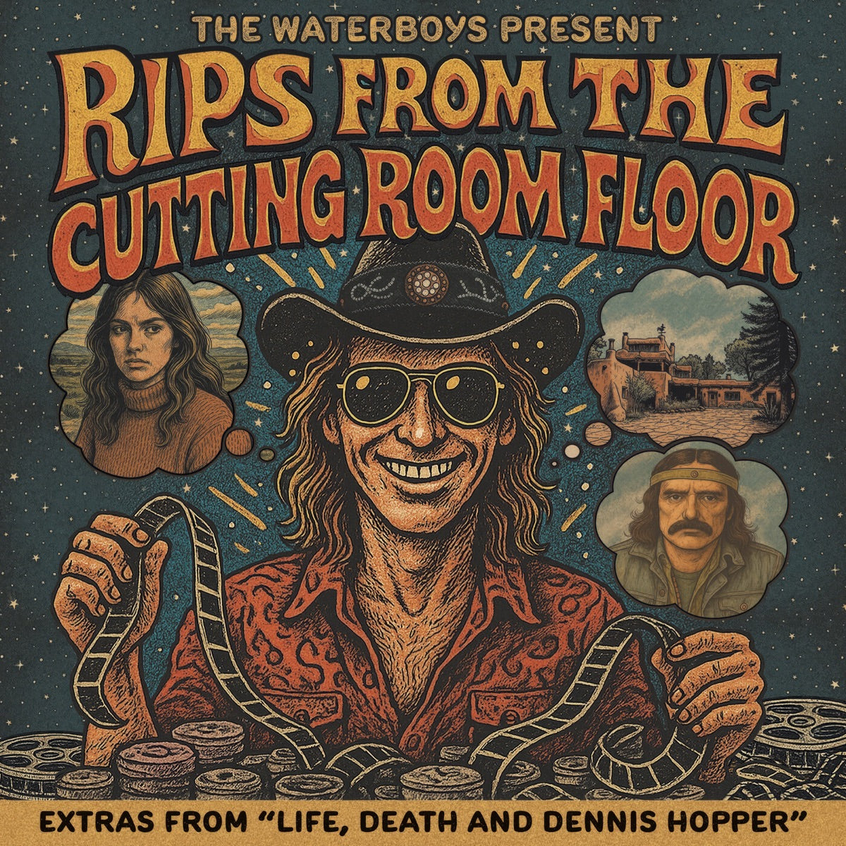 The Waterboys — The Waterboys Present: Rips From The Cutting Room Floor, vinyl LP album cover