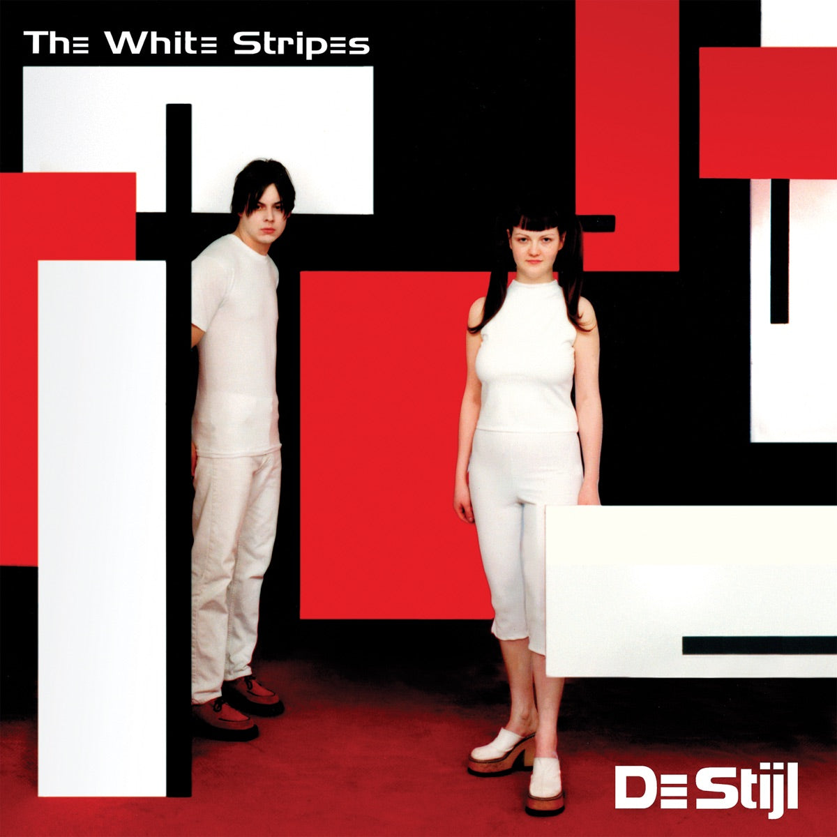 The White Stripes — De Stijl, vinyl LP album cover
