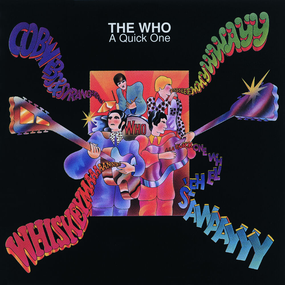 The Who — A Quick One (Mono Version), vinyl LP album cover