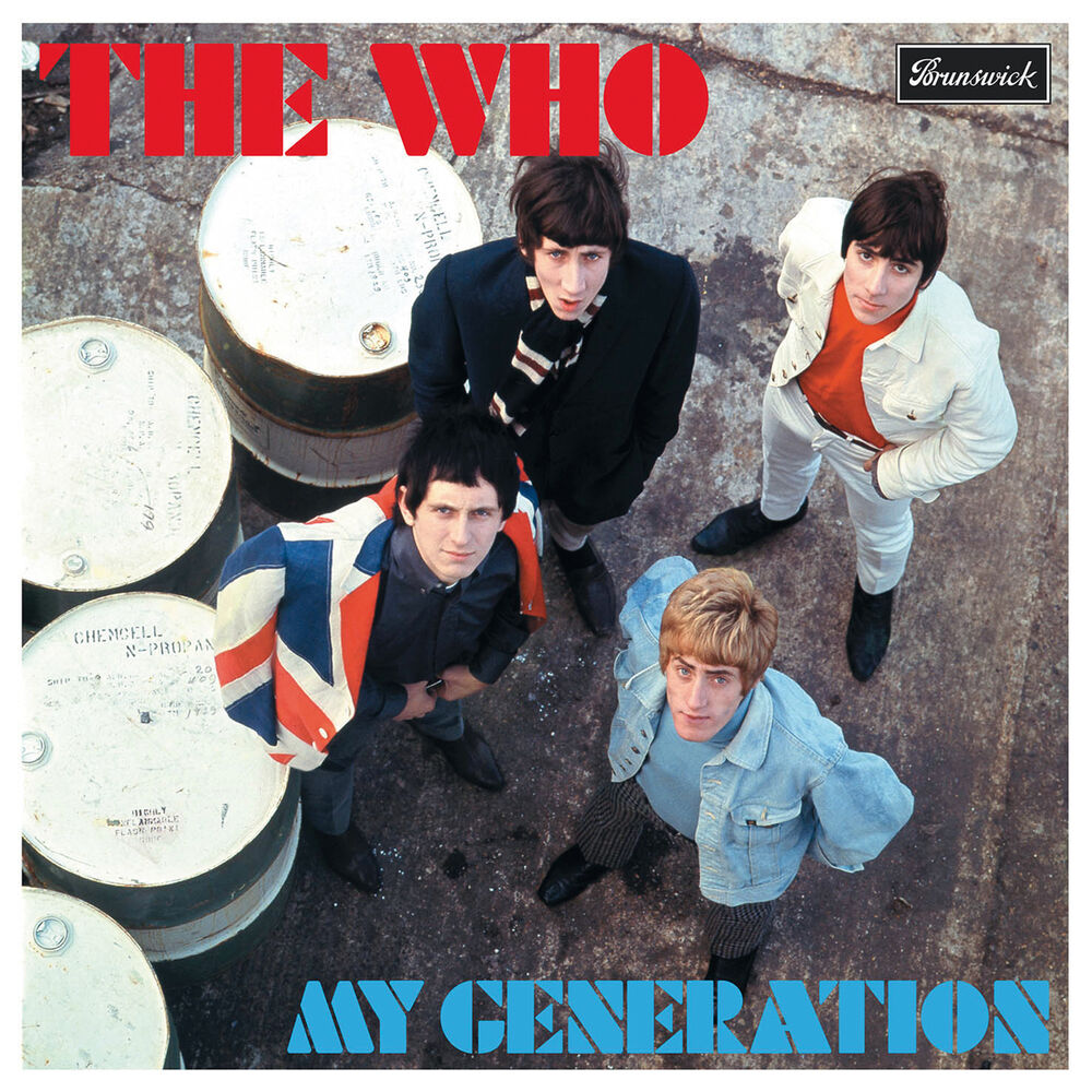 The Who — My Generation (Stereo Version), vinyl LP album cover
