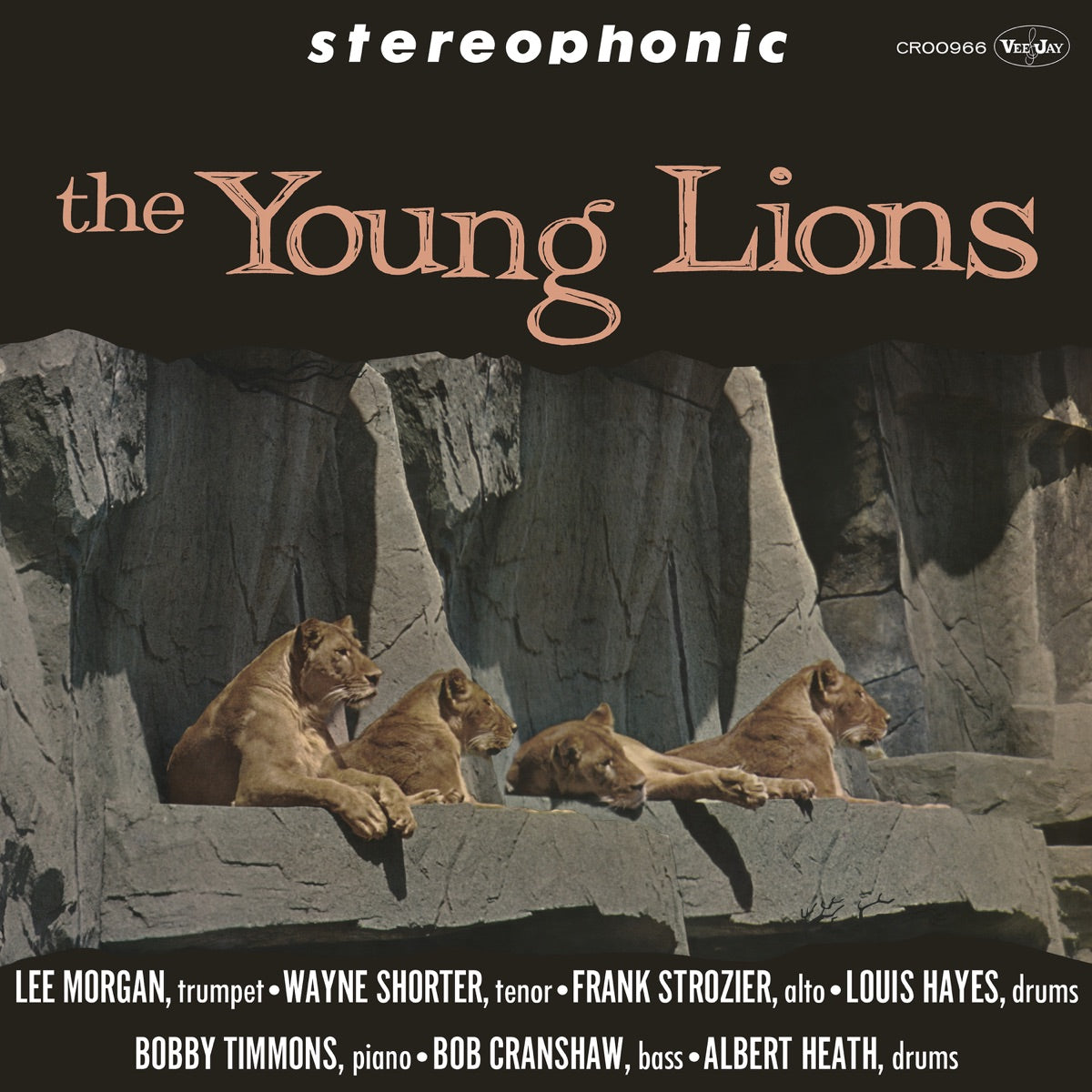 The Young Lions — The Young Lions (Remastered 2026), vinyl LP album cover