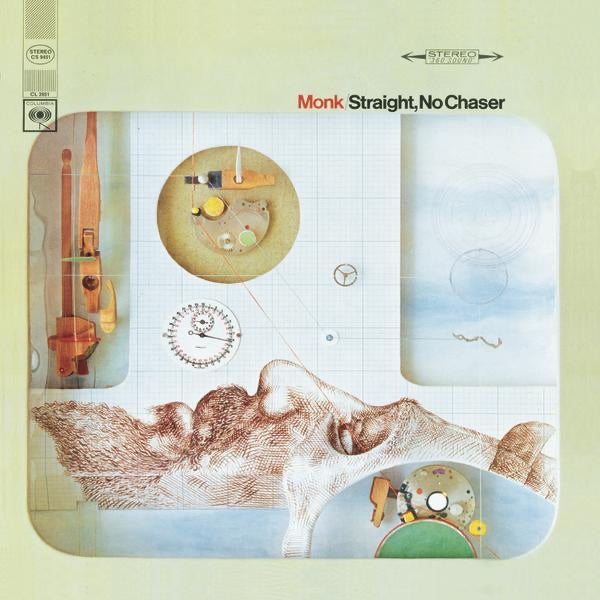 Thelonious Monk — Straight, No Chaser, vinyl LP album cover