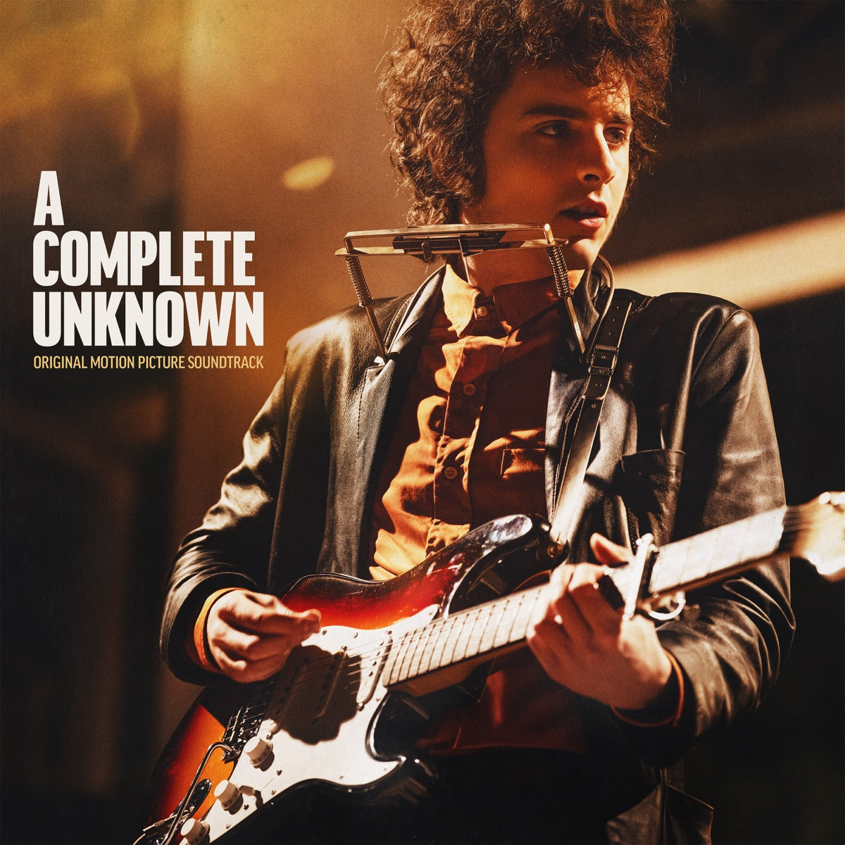 Timothée Chalamet — A Complete Unknown (Original Motion Picture Soundtrack), vinyl LP album cover