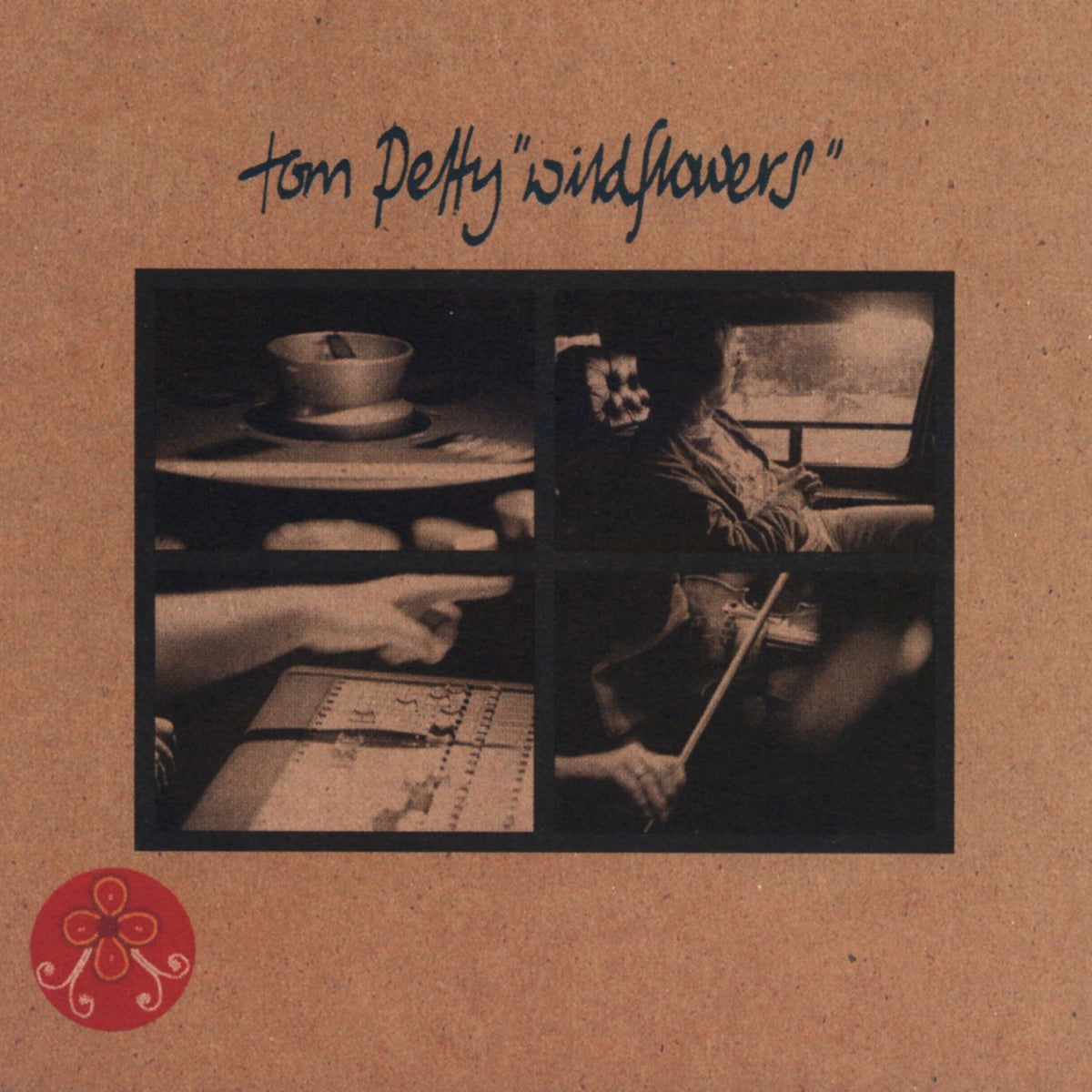 Tom Petty — Wildflowers, CD album cover