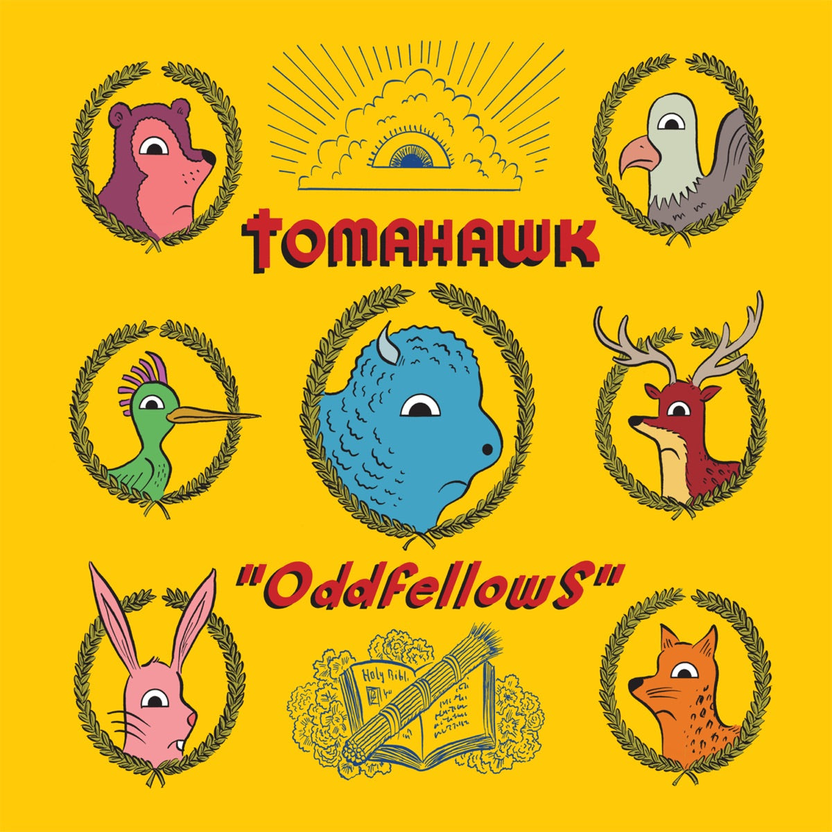 Tomahawk — Oddfellows, vinyl LP album cover
