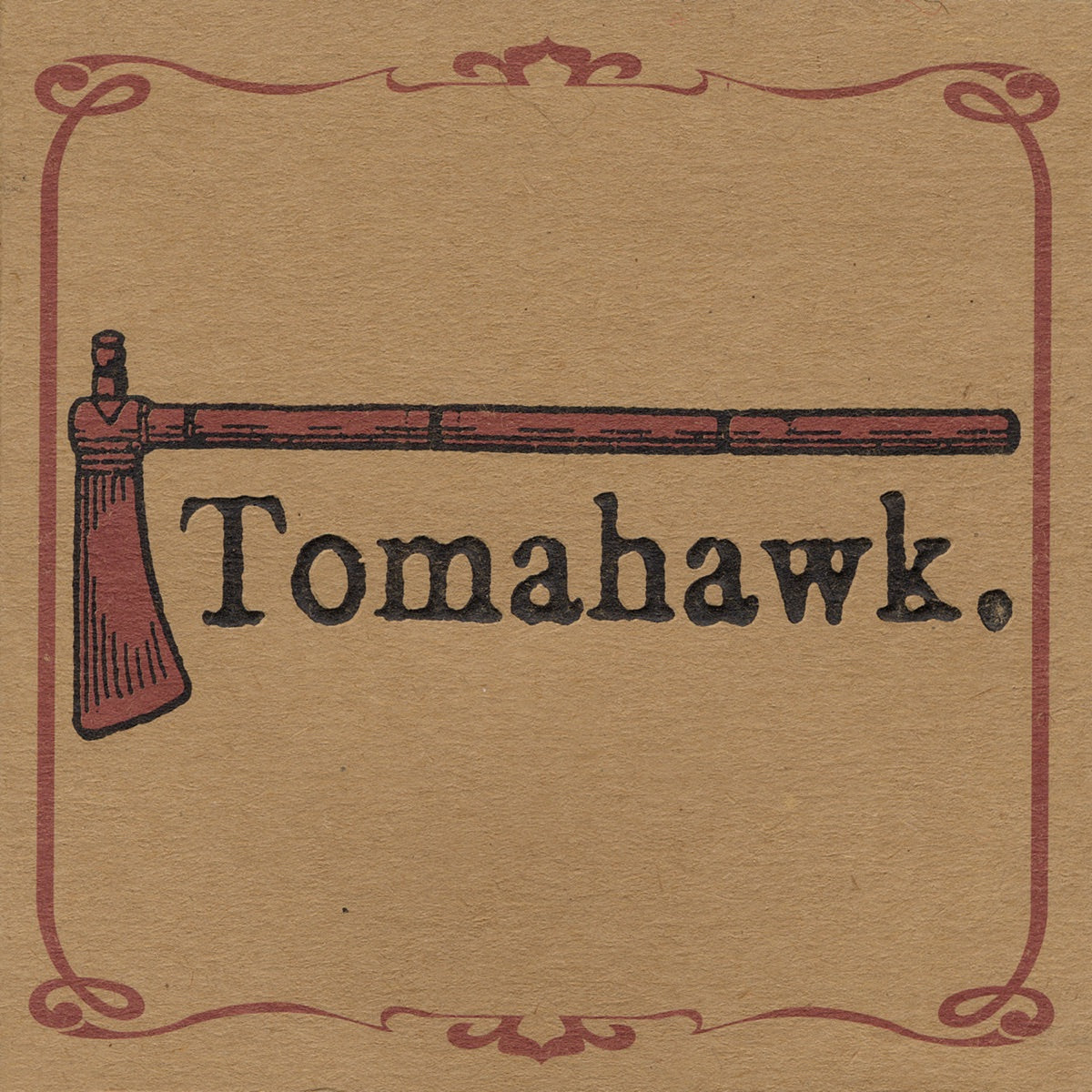 Tomahawk — Tomahawk, vinyl LP album cover