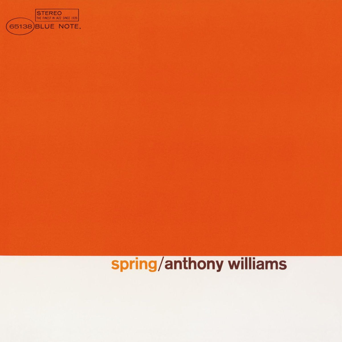 Tony Williams — Spring (Remastered), vinyl LP album cover
