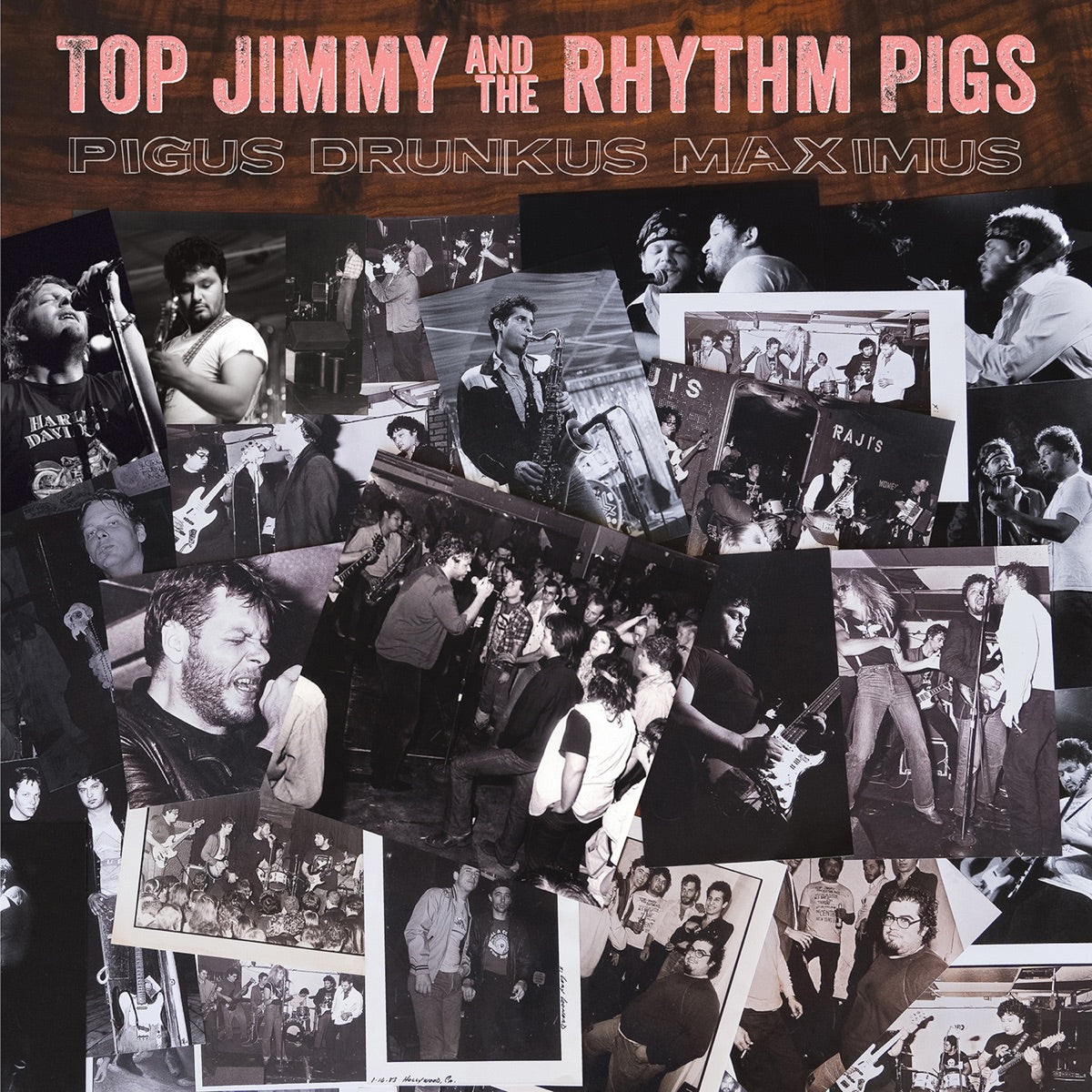 Top Jimmy And The Rhythm Pigs — Pigus Drunkus Maximus, CD album cover