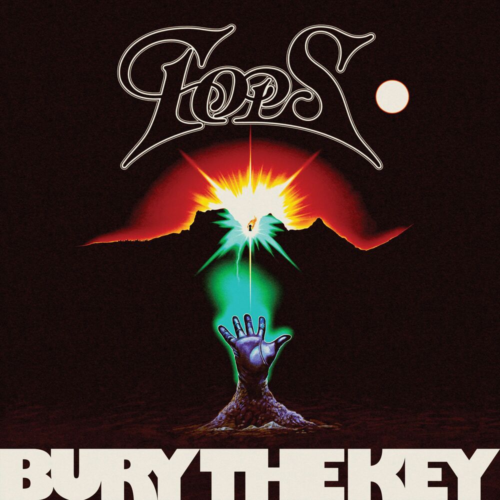 Tops — Bury the Key, vinyl LP album cover
