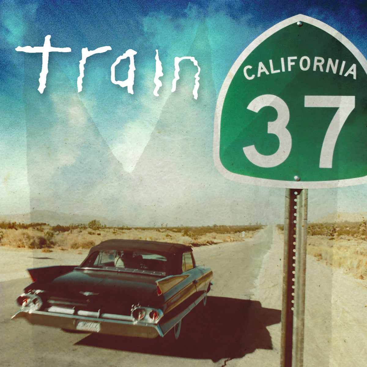 Train — California 37, vinyl LP album cover